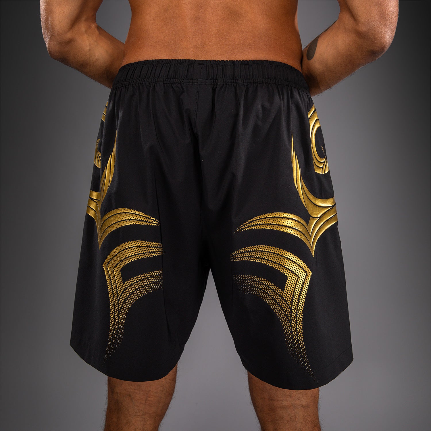 venum-x-mike-tyson-tiger-trainingsshorts-schwarz-gold image 7