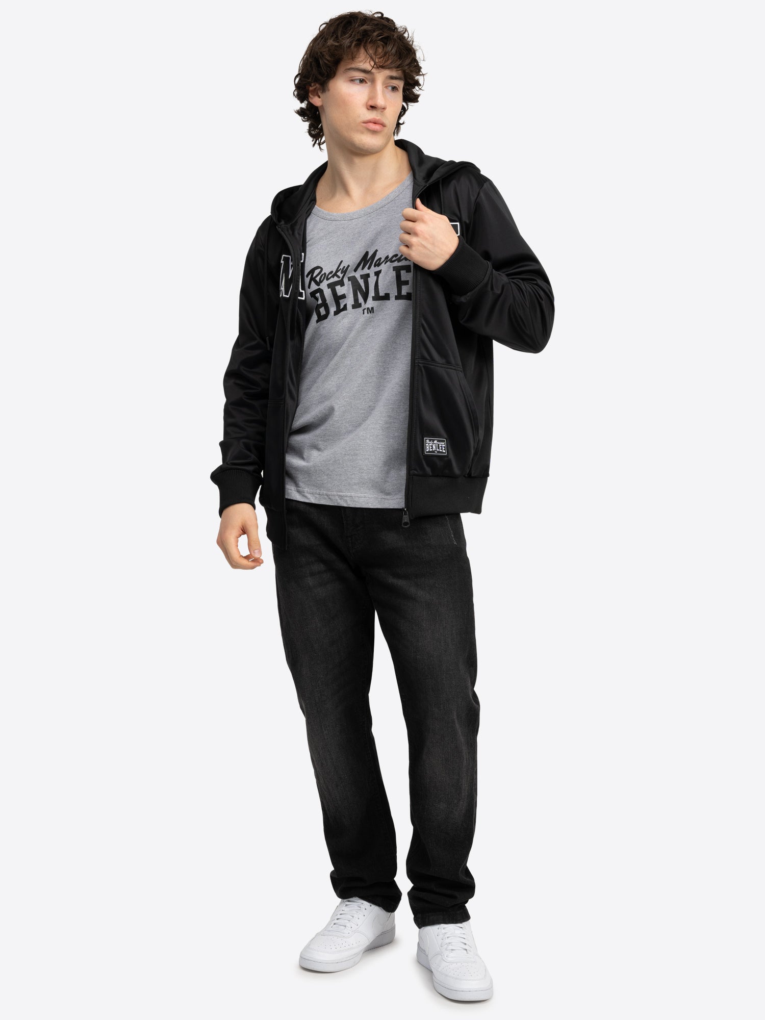 benlee-doyle-trainingsjacke-herren-mit-kapuze-full-zip-mit-k-ngurutaschen image 3