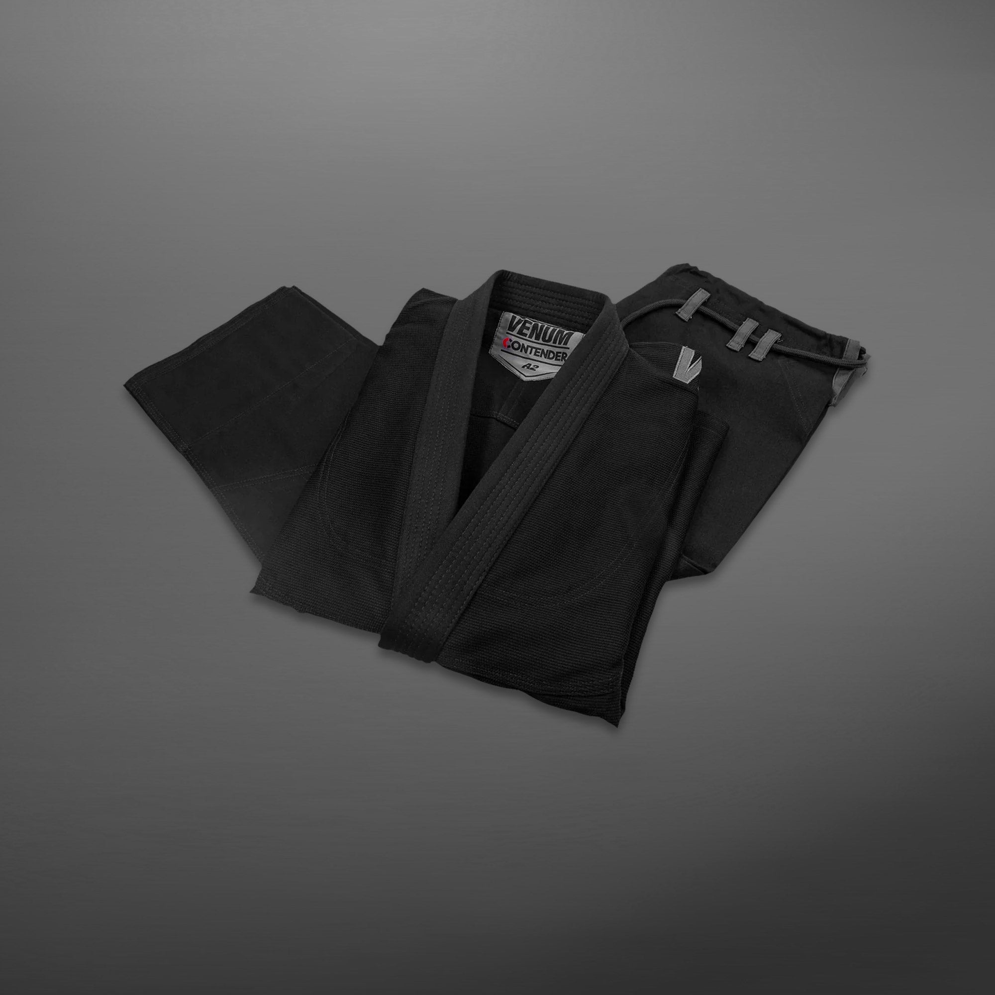 venum-contender-evo-bjj-gi-schwarz-bjj-anzug-herren-damen image 3