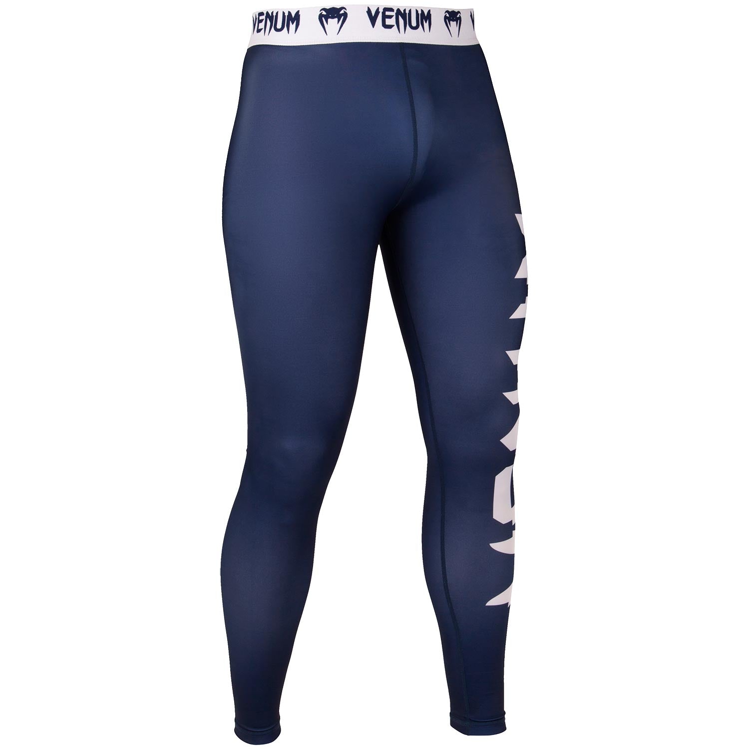 venum-giant-spats-kompressionshose-marineblau-wei image 2