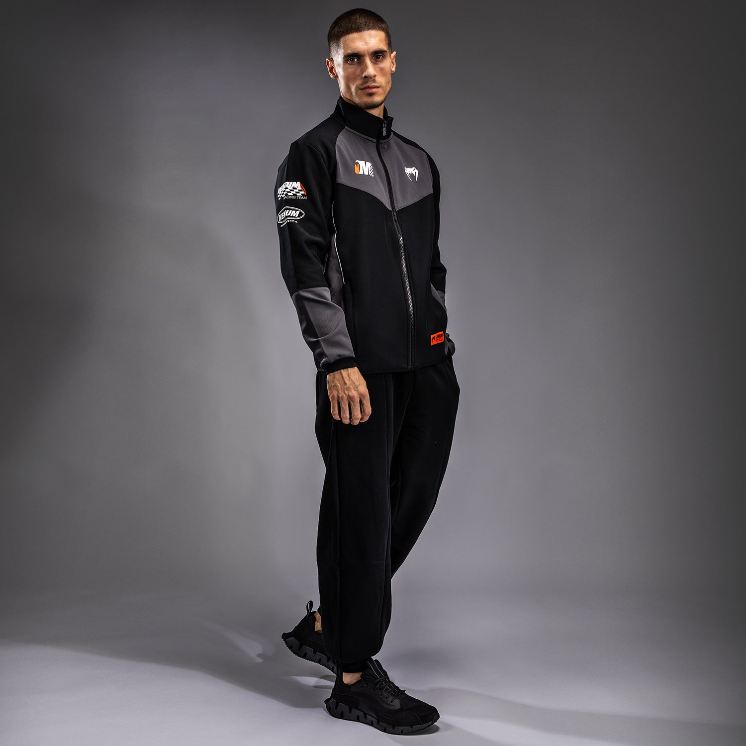 venum-motorsport-softshell-jacke-tiefschwarz image 5