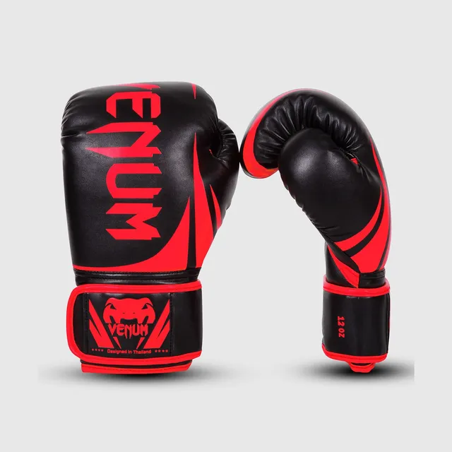 venum-challenger-2-0-boxhandschuhe-schwarz-rot image 1