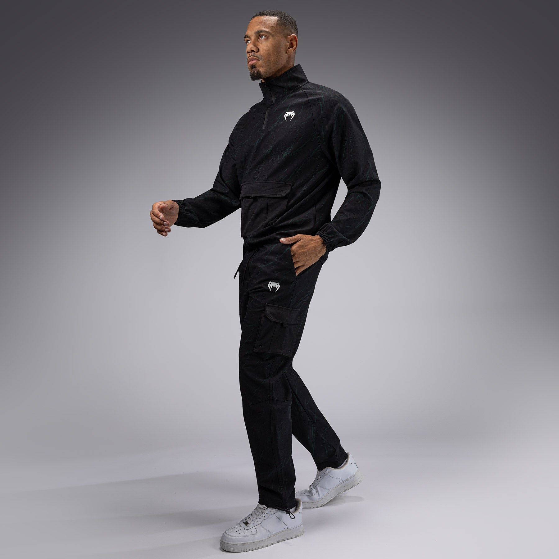venum-trooper-herren-trainingsanzug-jacke-schwarz-forstgr-n image 5