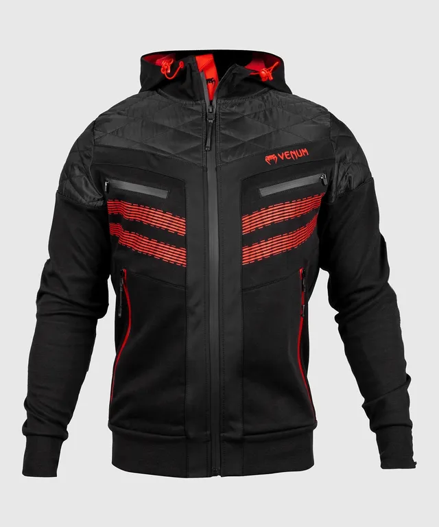 venum-laser-2-0-sweatshirt-hoodie-schwarz-rot-herren image 1