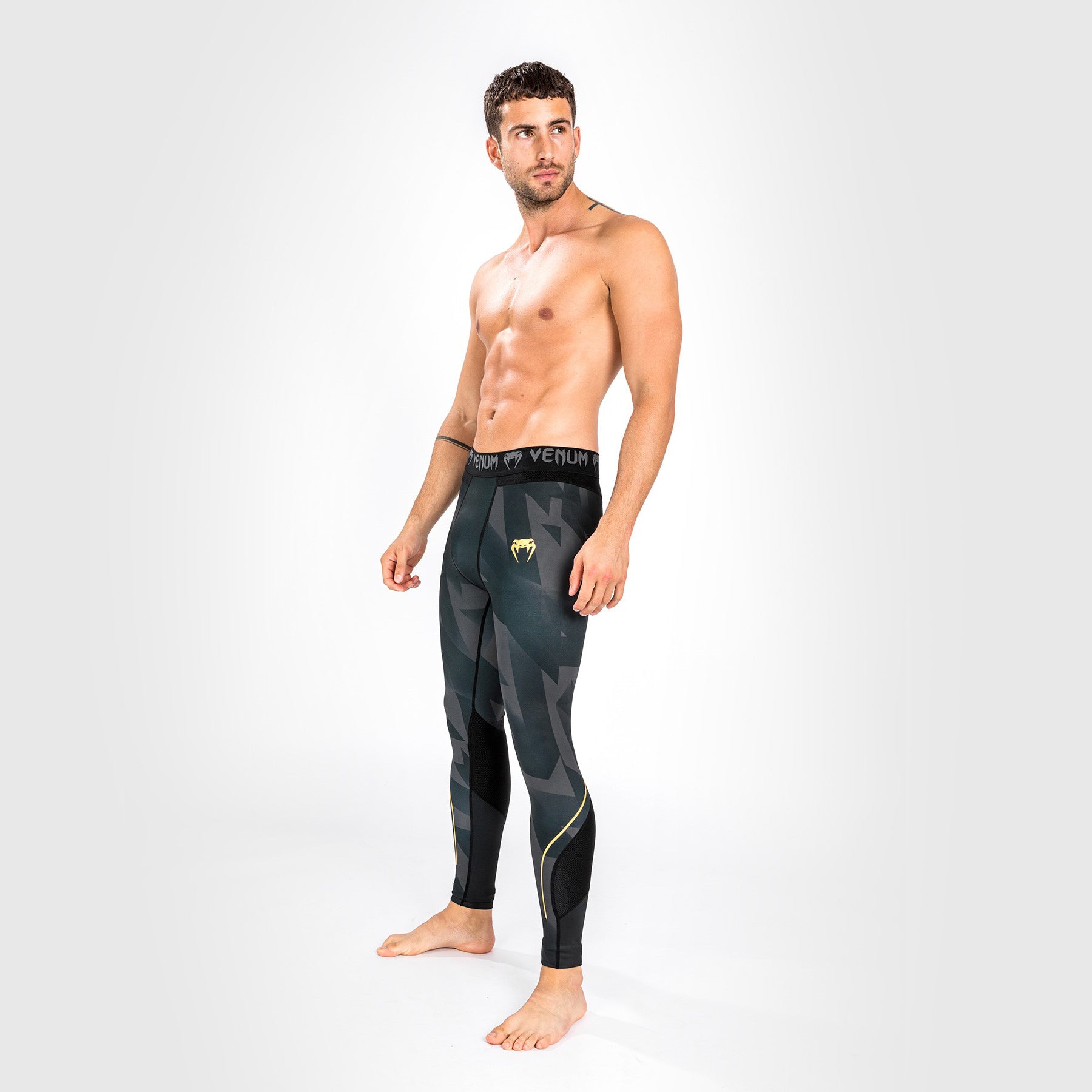 venum-razor-kompressionshose-schwarz-gold image 3