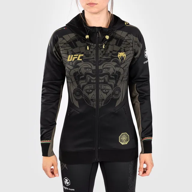 noche-ufc-by-venum-authentic-fight-night-walkout-hoodie-damen-schwarz image 1
