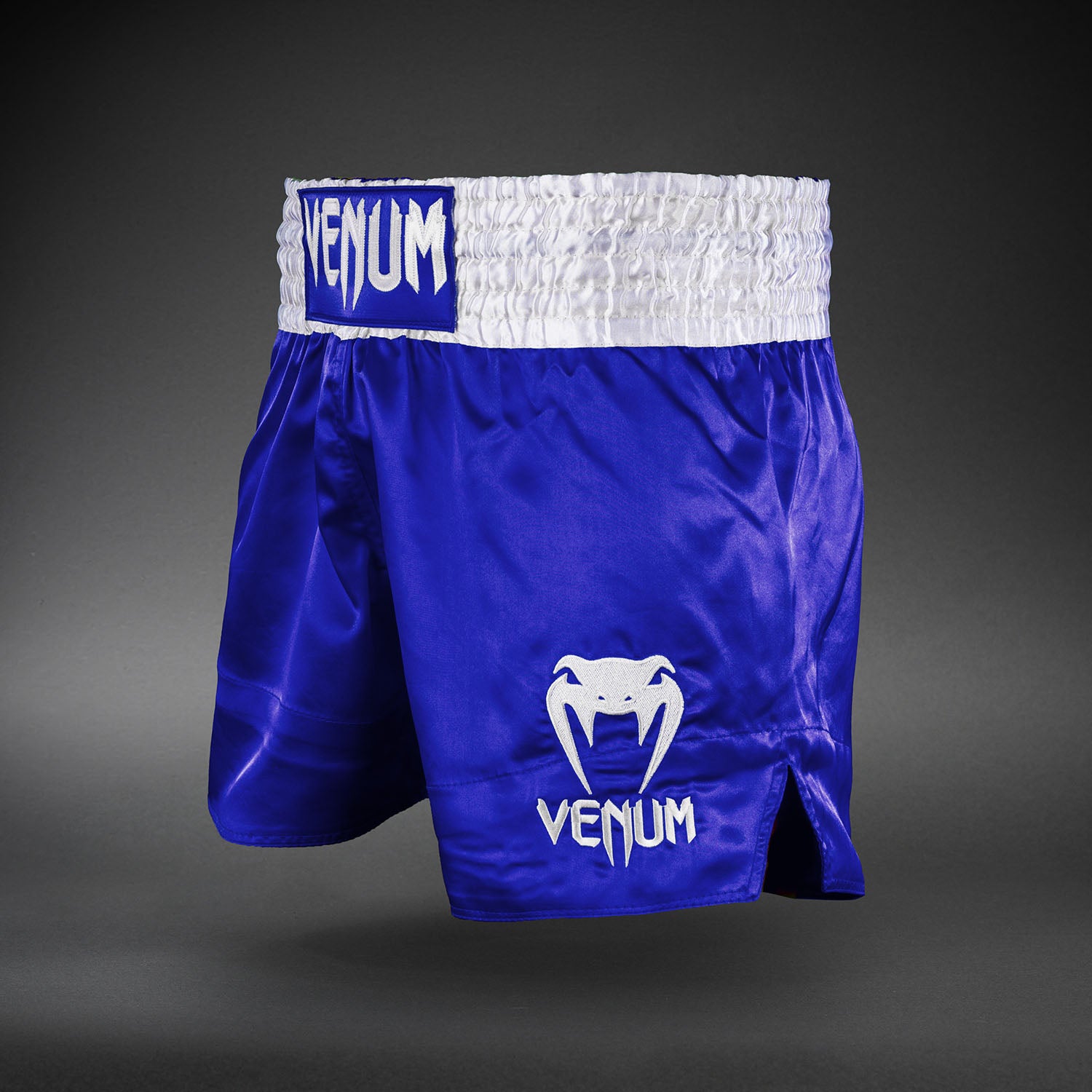 venum-classic-muay-thai-shorts-blau-damen-herren image 2