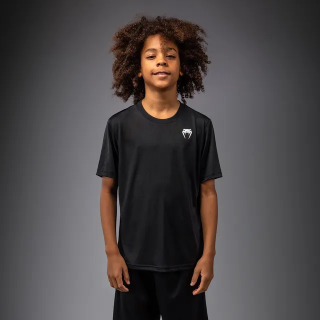 venum-lineup-kurzarm-t-shirt-kinder-schwarz-wei image 1