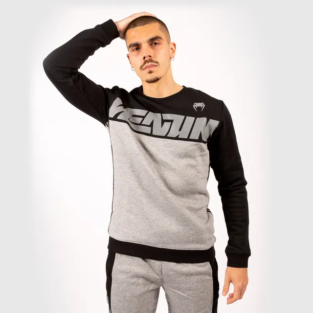 venum-connect-sweatshirt-f-r-herren-schwarz-dunkelheide-grau image 1