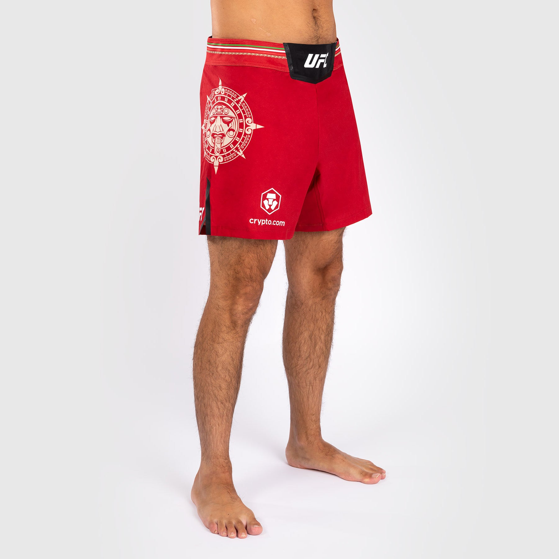 venum-noche-ufc-authentic-fight-night-fight-shorts-herren-kurz-rot image 5