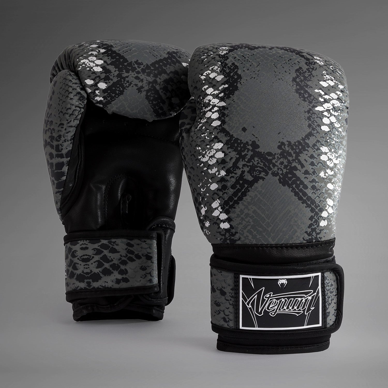 venum-amazonia-boxhandschuhe-dunkelgrau image 2