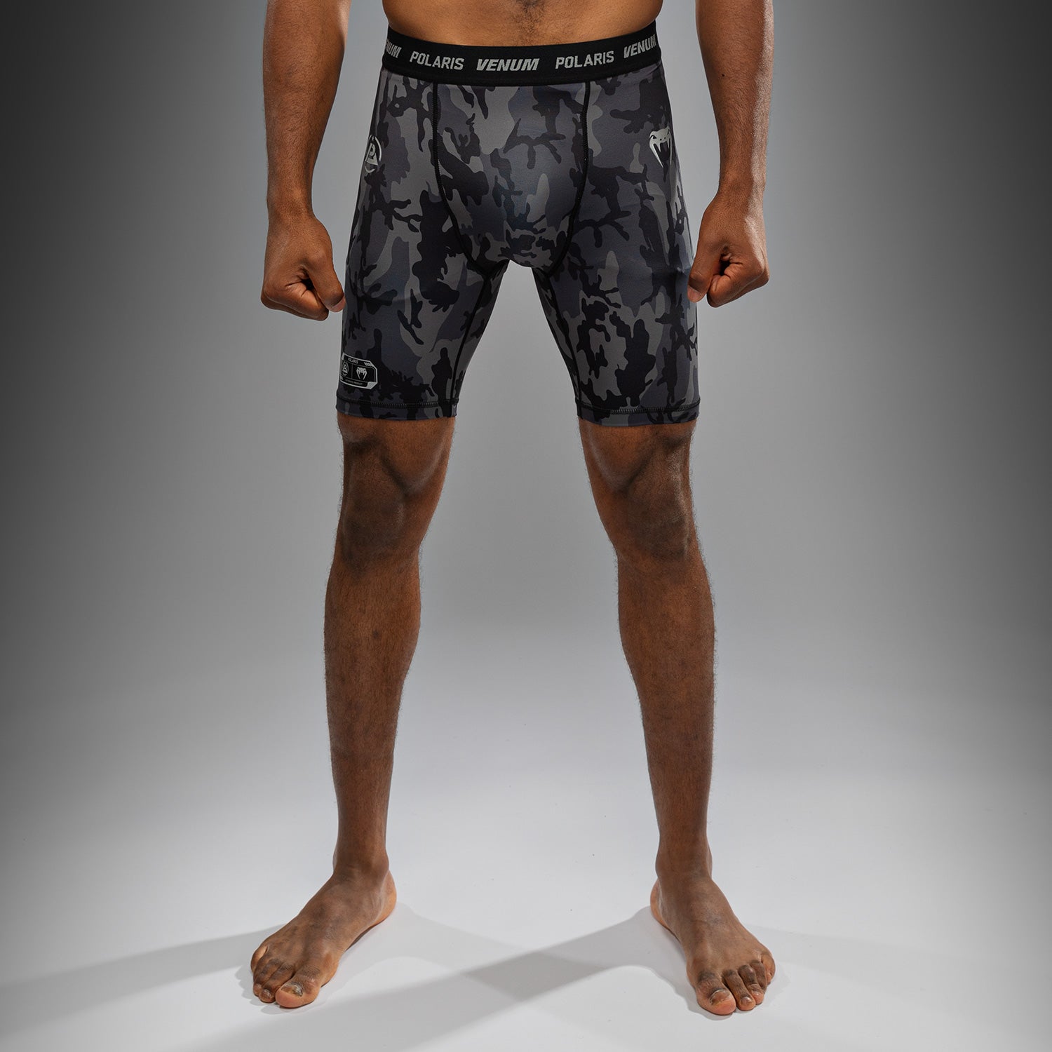 venum-x-polaris-vale-tudo-shorts-schwarz-grau image 1