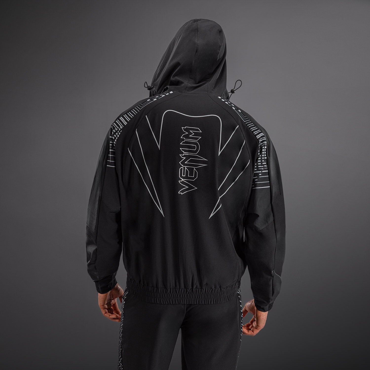 venum-midnight-fury-trainingsjacke-herren-mitternachtsblau-grau-silber image 6