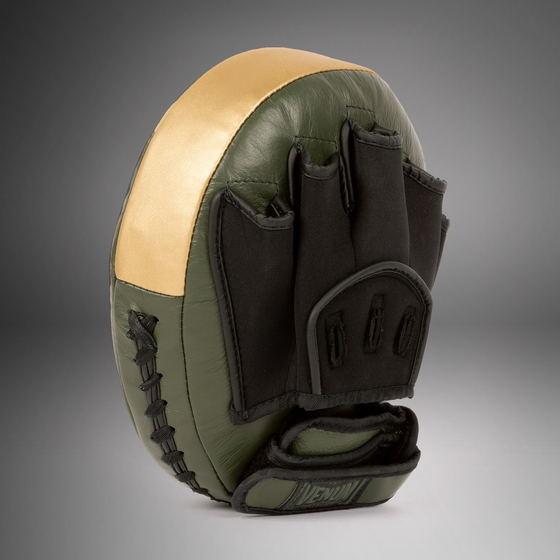 venum-pro-boxing-large-punch-mitts-paar-khaki-gold image 3