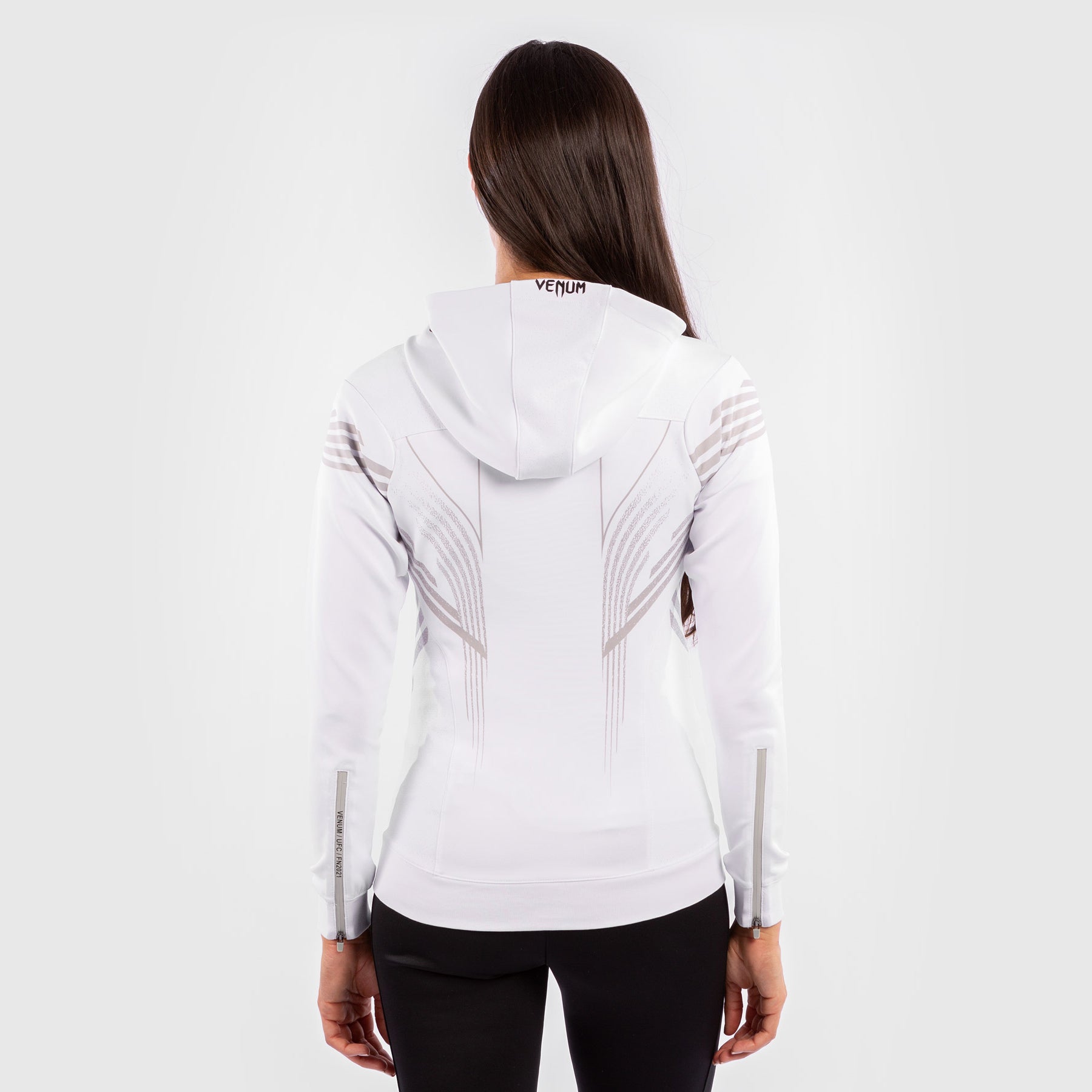 ufc-venum-authentic-fight-night-damen-walkout-hoodie-wei-personalisiert image 4