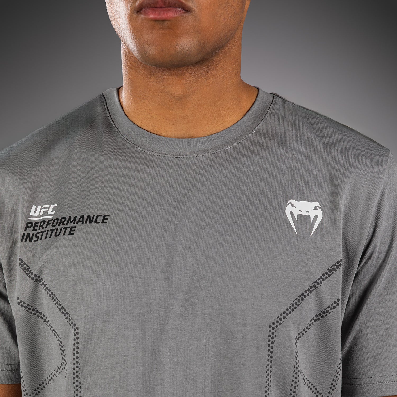 venum-ufc-pi-3-0-t-shirt-grau-herren image 4