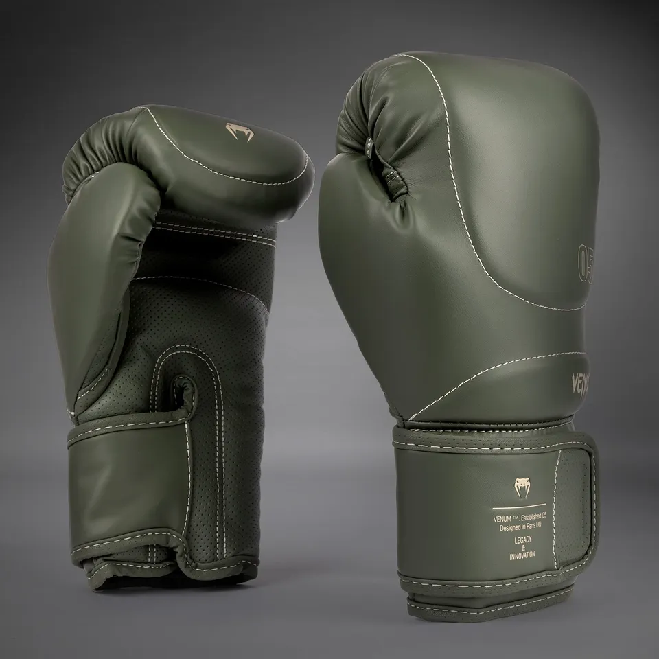 venum-impact-evo-boxhandschuhe-military-green image 1