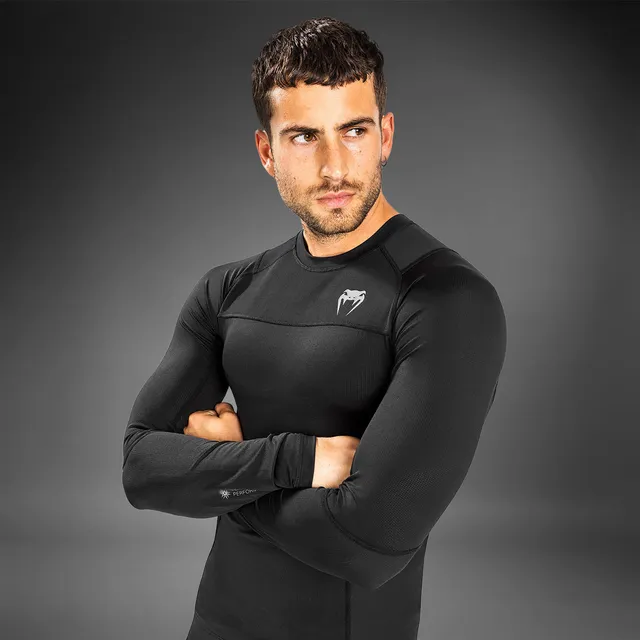 venum-g-fit-air-rashguard-langarm-herren-schwarz image 1