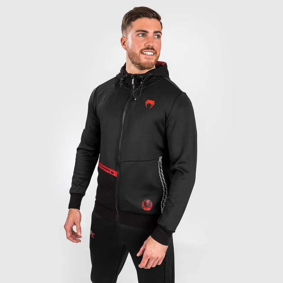 ufc-adrenaline-by-venum-fight-week-zip-hoodie-herren-schwarz image 1