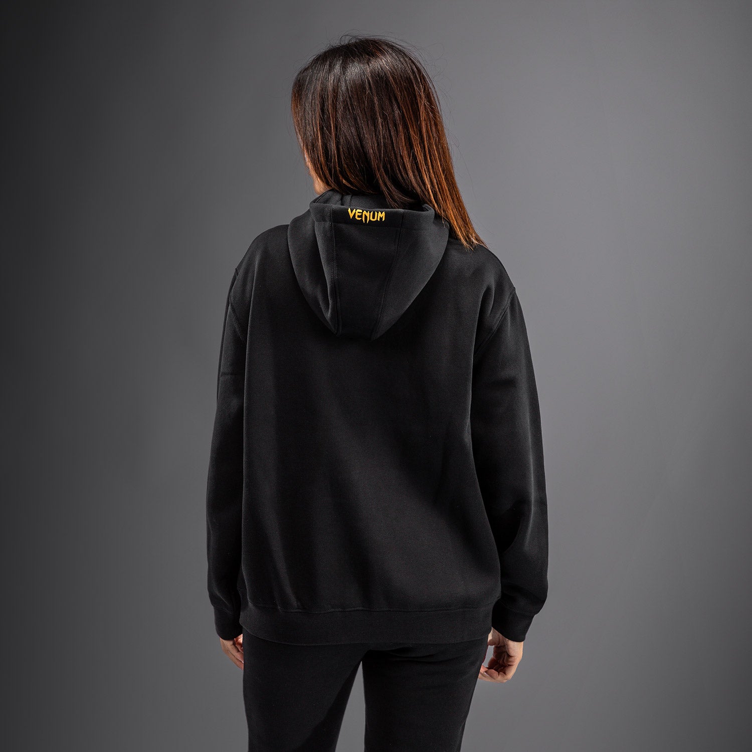 venum-ufc-fusion-by-venum-replica-hoodie-damen-champion-schwarz-gold image 3