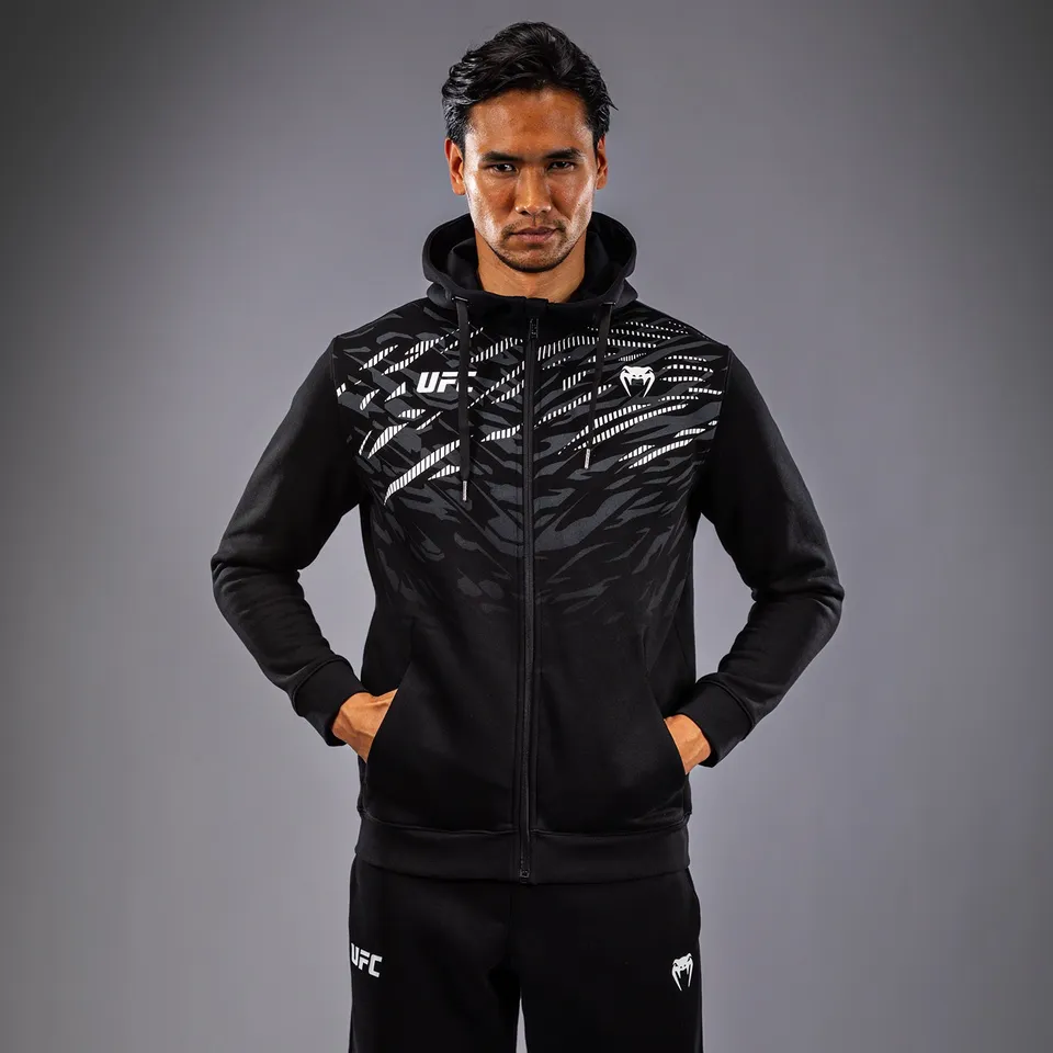 ufc-fusion-by-venum-replica-herren-zip-hoodie-schwarz image 1