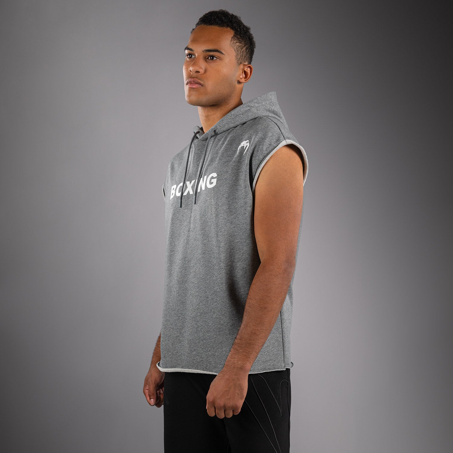 venum-boxing-vt-rmelloser-kapuzenpullover-herren-hellgrau image 2