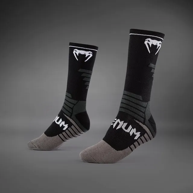 venum-elite-performance-socken-schwarz-wei-crew image 1