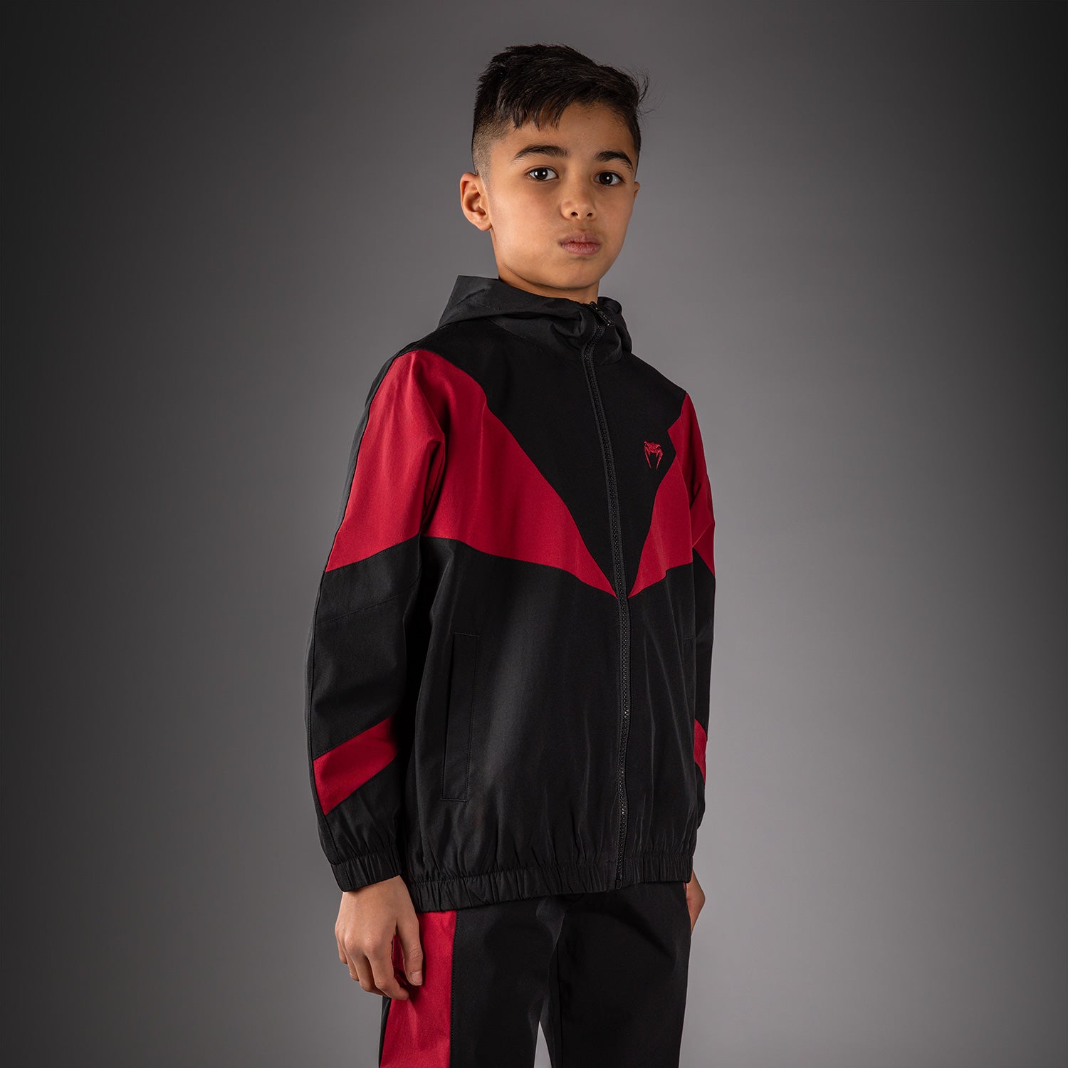 venum-vectra-trainingsjacke-f-r-kinder-schwarz-rot image 4