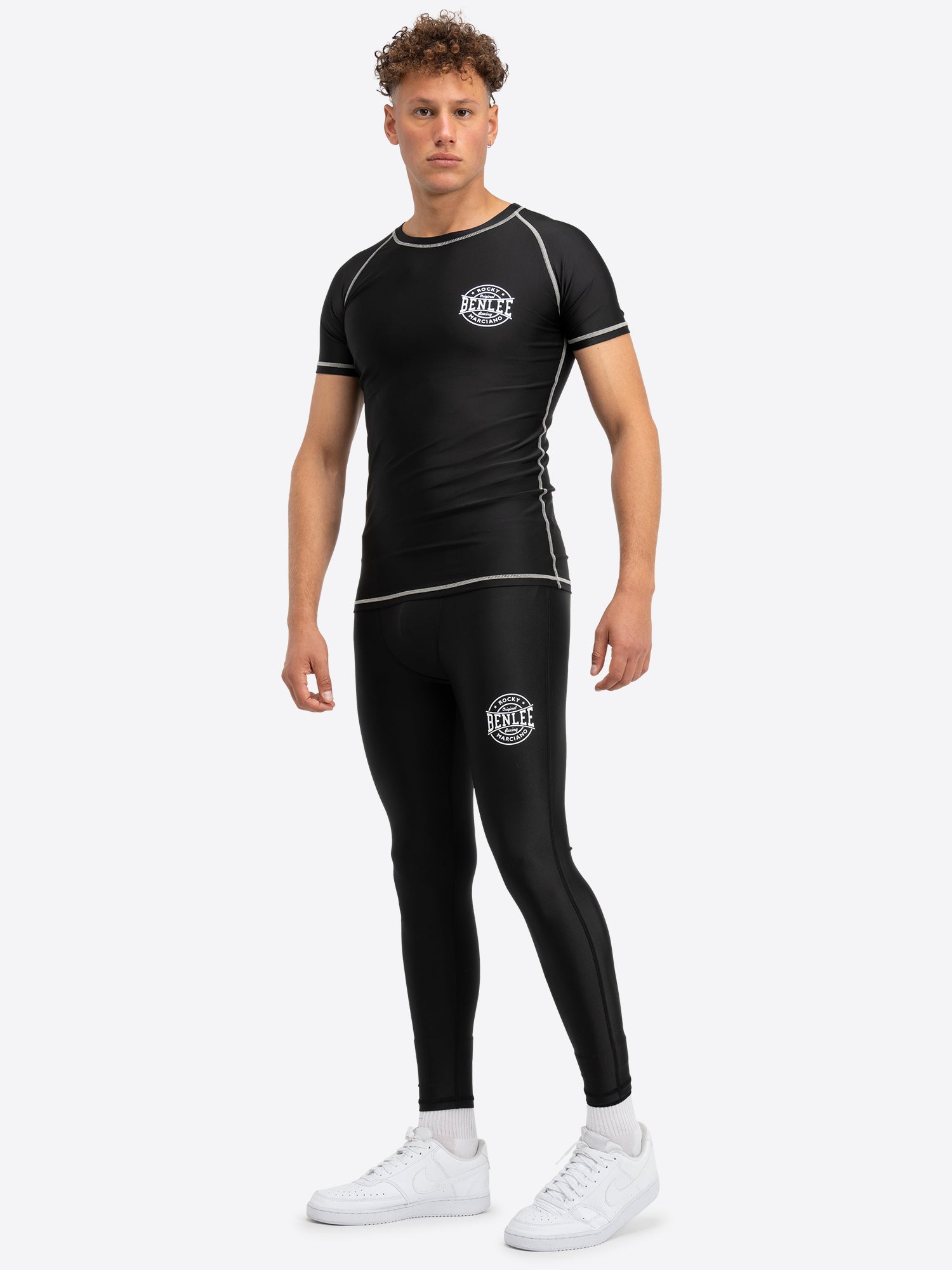 benlee-manorburn-herren-funktions-leggings-mit-logo-print image 3