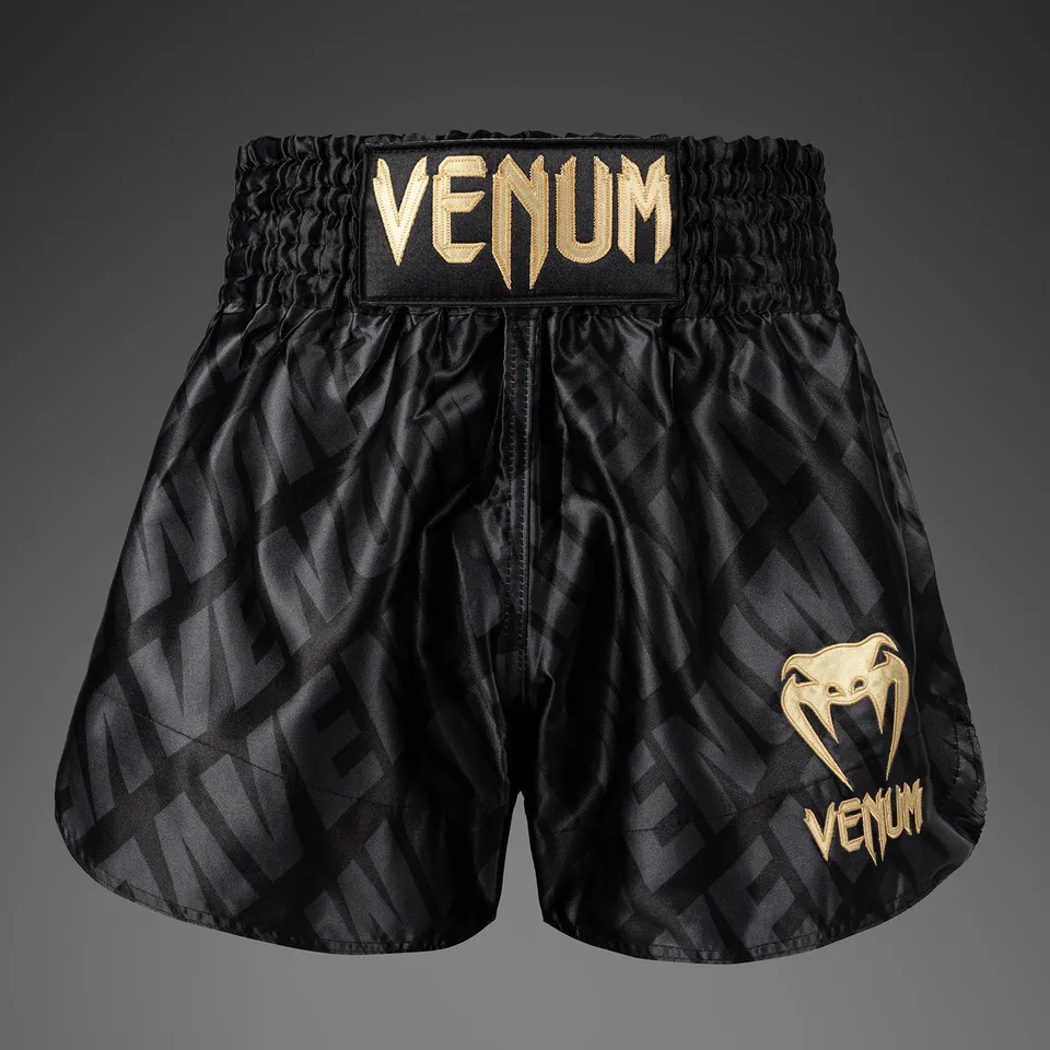 venum-contender-xt-muay-thai-shorts-schwarz-gold image 1