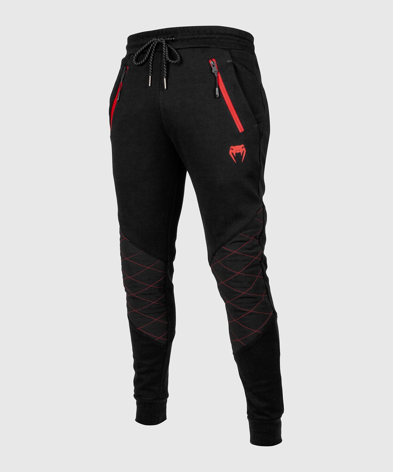venum-laser-2-0-jogginghose-herren-schwarz-rot image 1