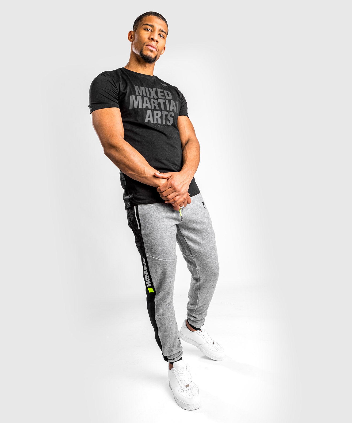 venum-mma-vt-t-shirt-schwarz-matt-herren image 2