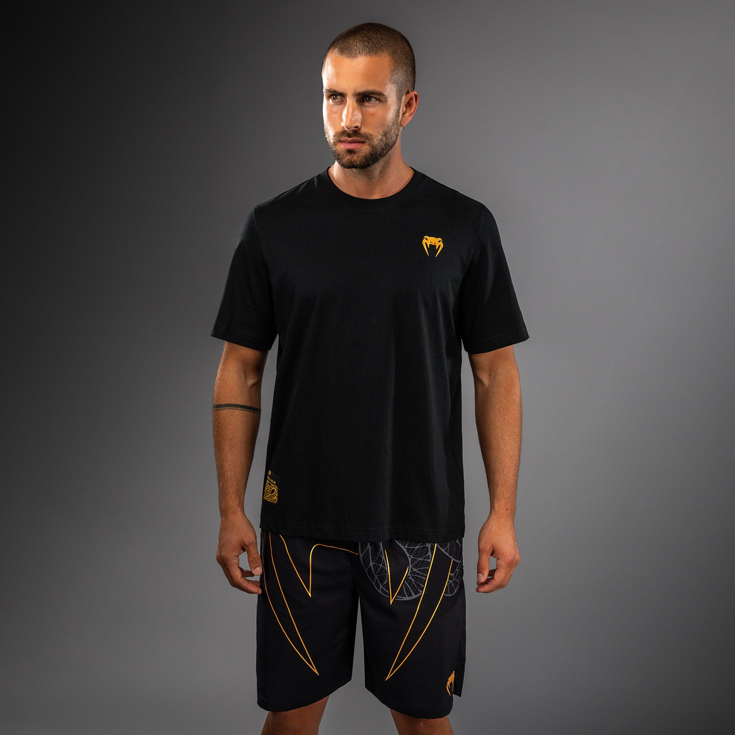 venum-serpenti-t-shirt-schwarz-silber-gold image 4