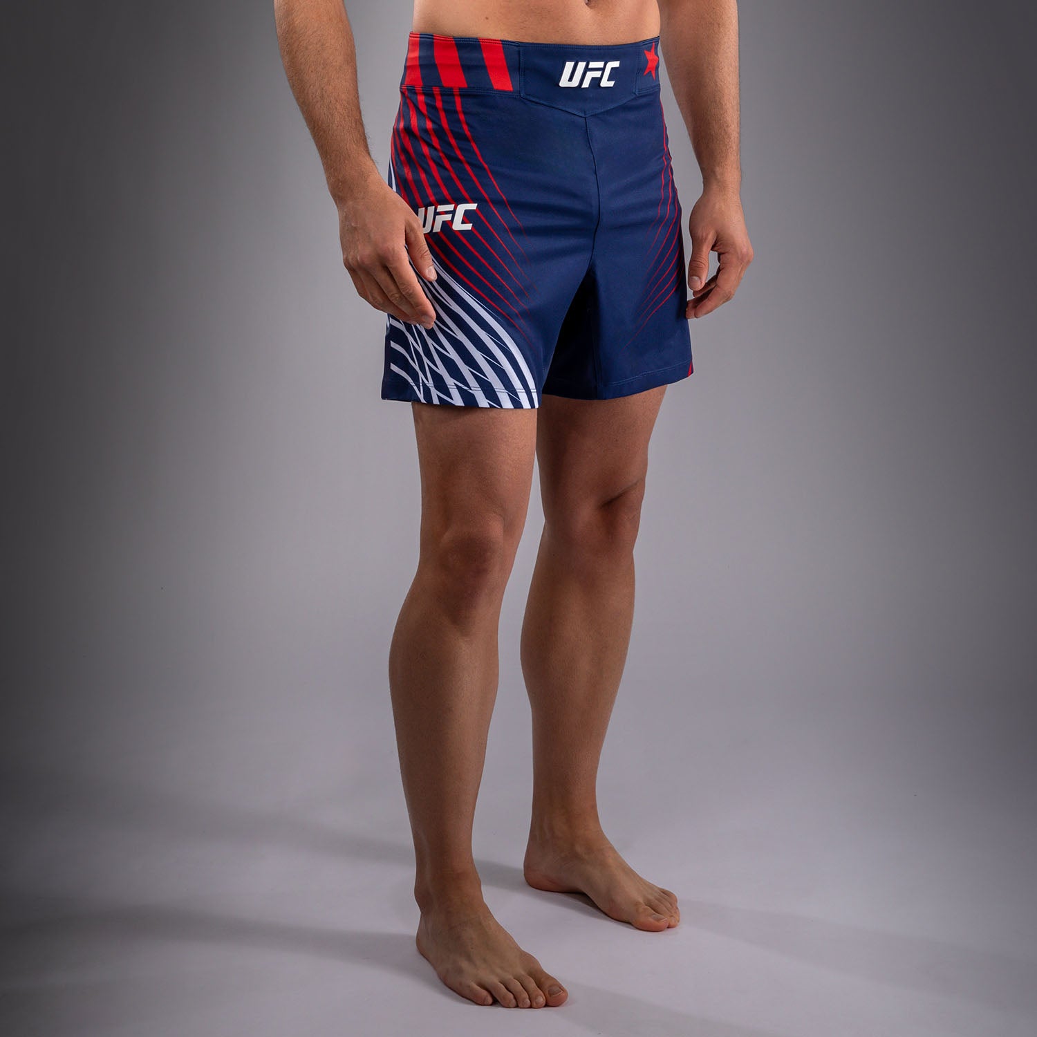 ufc-freedom-250-by-venum-authentic-fight-night-fight-shorts-short-fit-herren-bla image 3