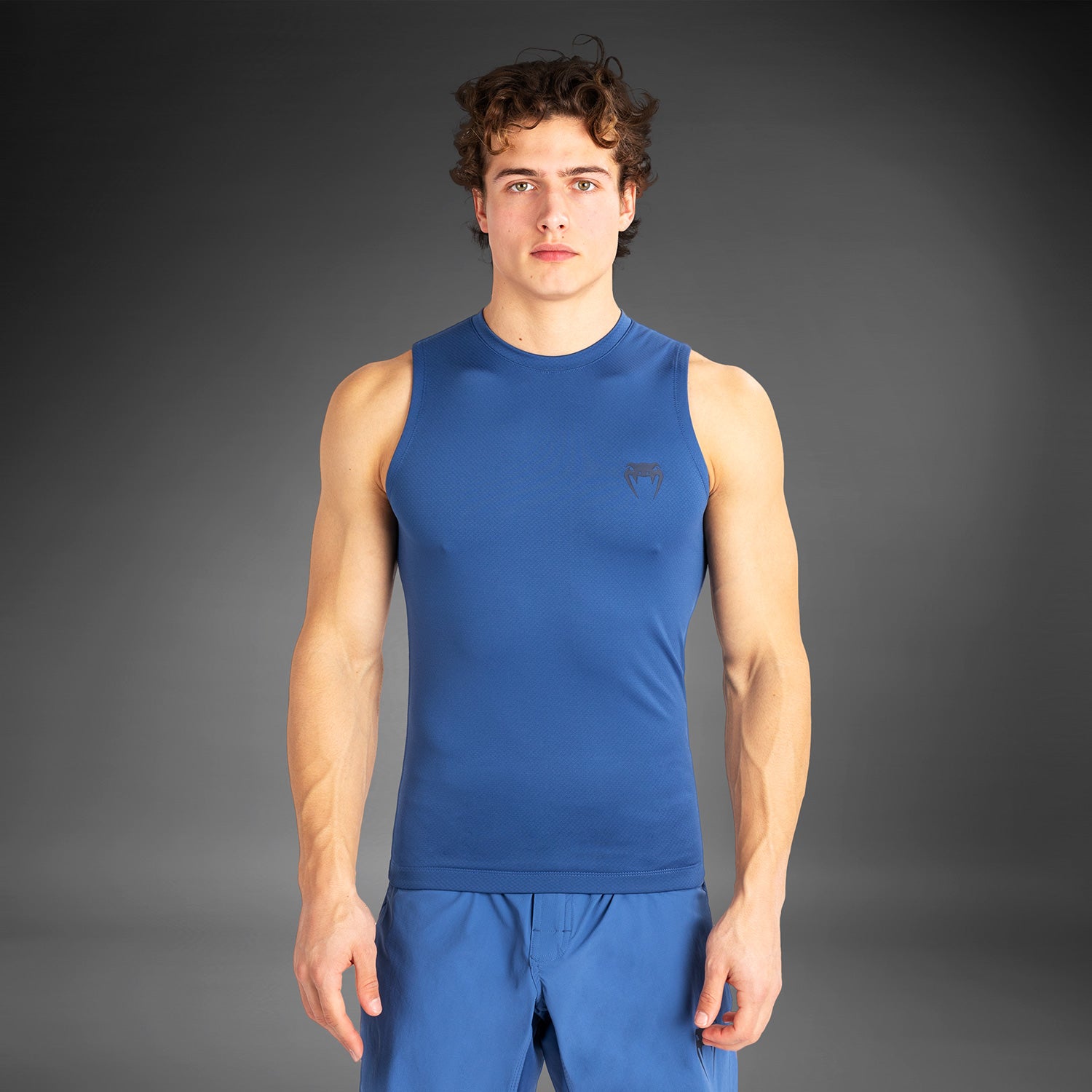 venum-contender-rmelloser-rashguard-herren-blau image 1