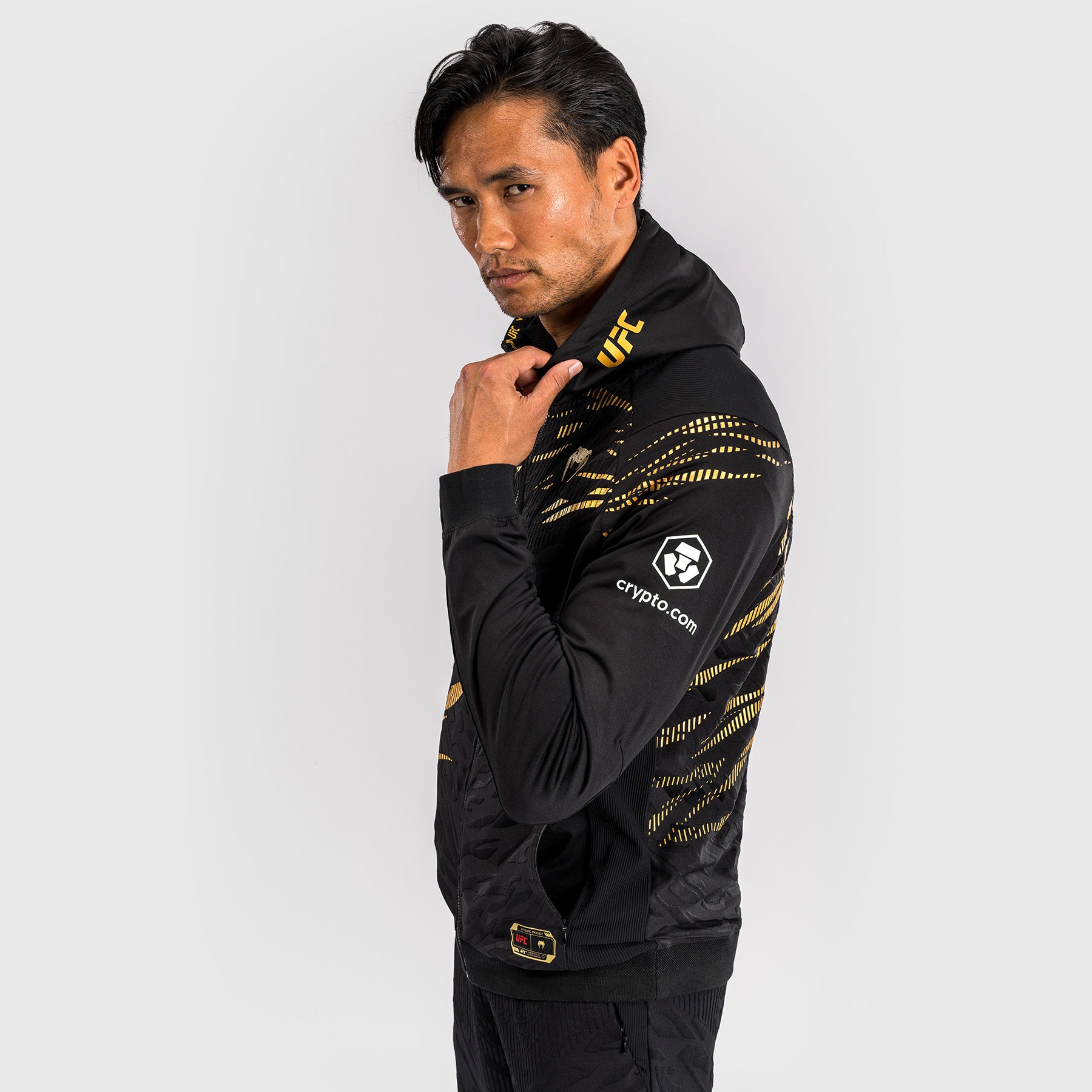 ufc-fusion-by-venum-authentic-fight-night-walkout-hoodie-herren-personalisiert-c image 4