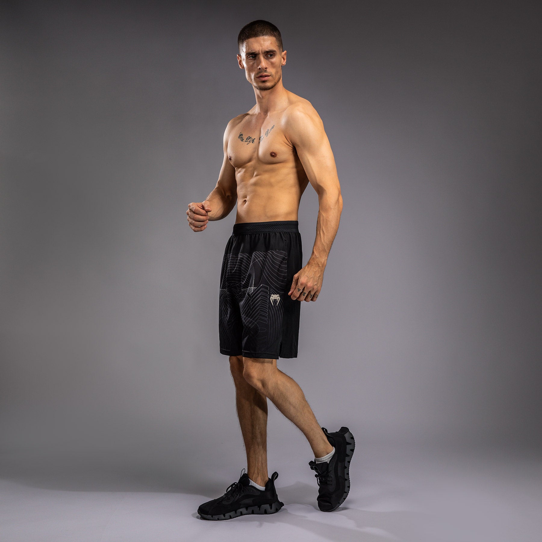 venum-g-fit-air-trainingsshorts-herren-tiefschwarz-w-stensand image 2