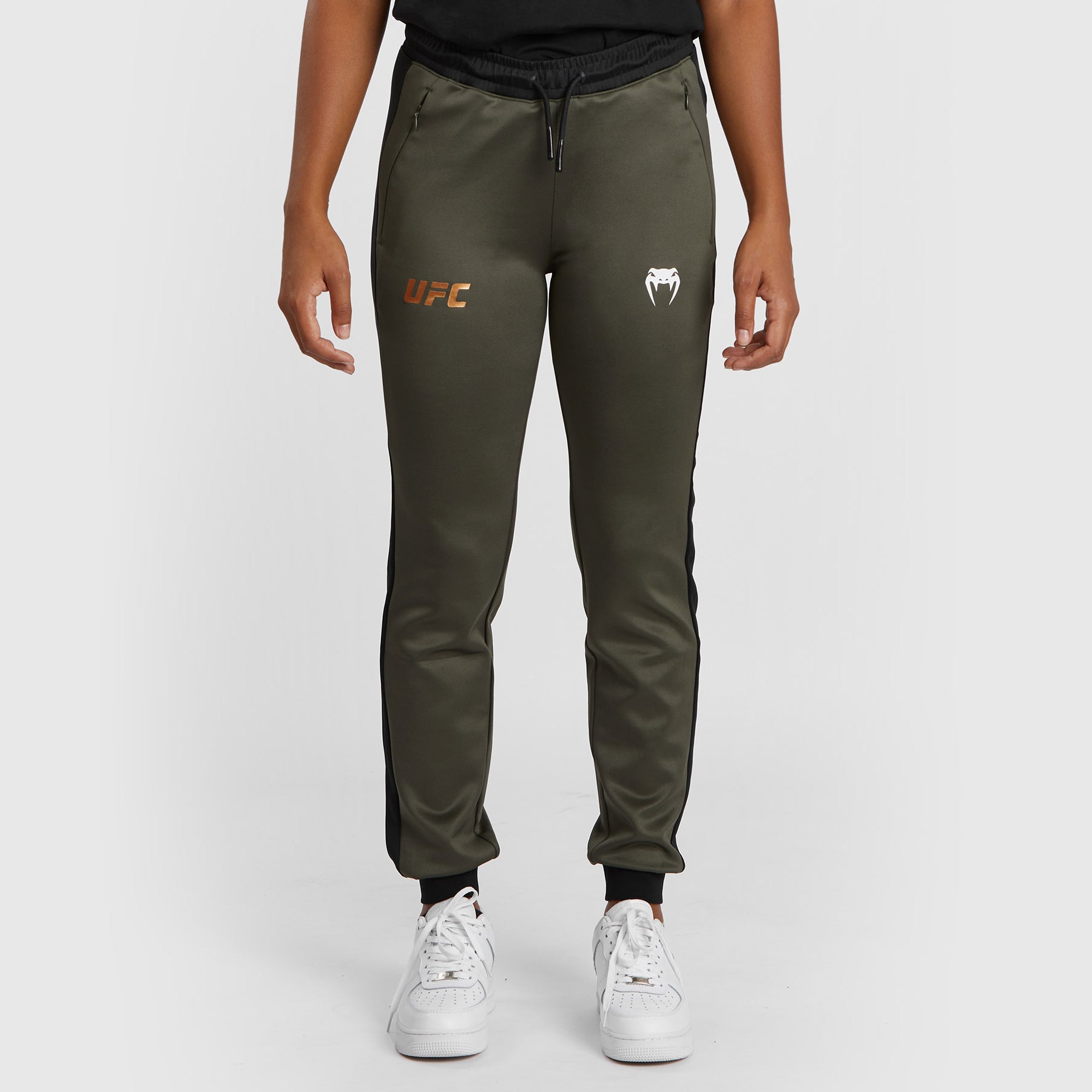 venum-ufc-adrenaline-fight-week-performance-jogginghose-damen-khaki-bronze image 1