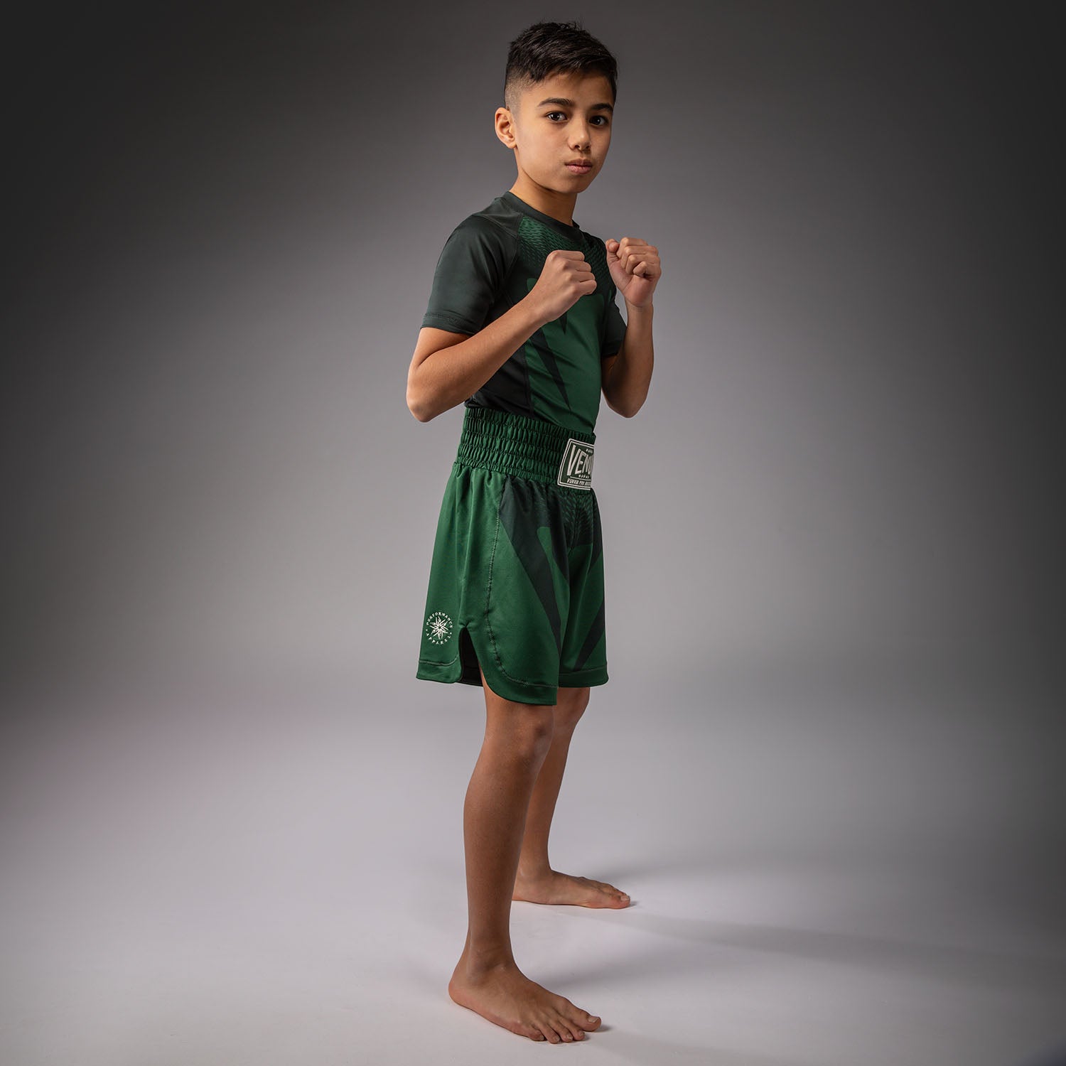 venum-attack-kids-boxshorts-waldgr-n-off-white image 7