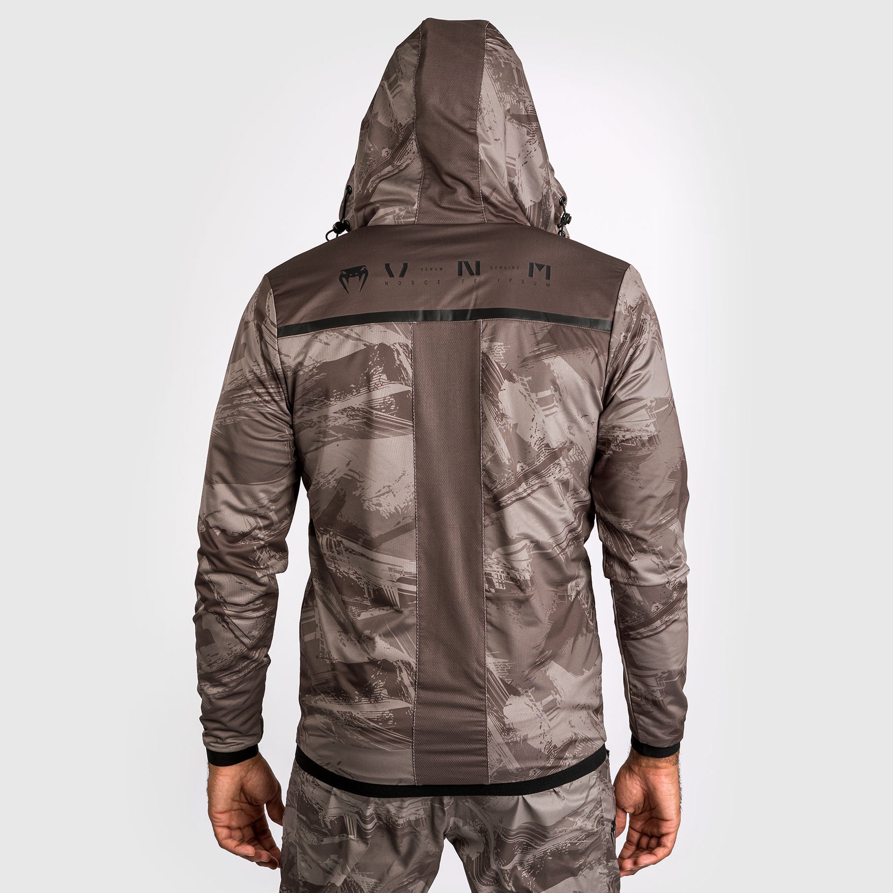 venum-electron-3-0-hoodie-herren-mit-reissverschluss-sand image 7