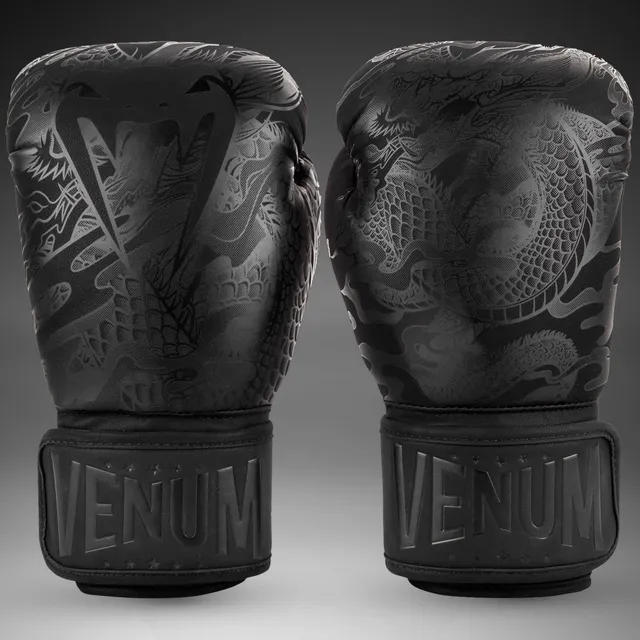 venum-dragon-s-flight-boxhandschuhe-schwarz-herren-damen image 1