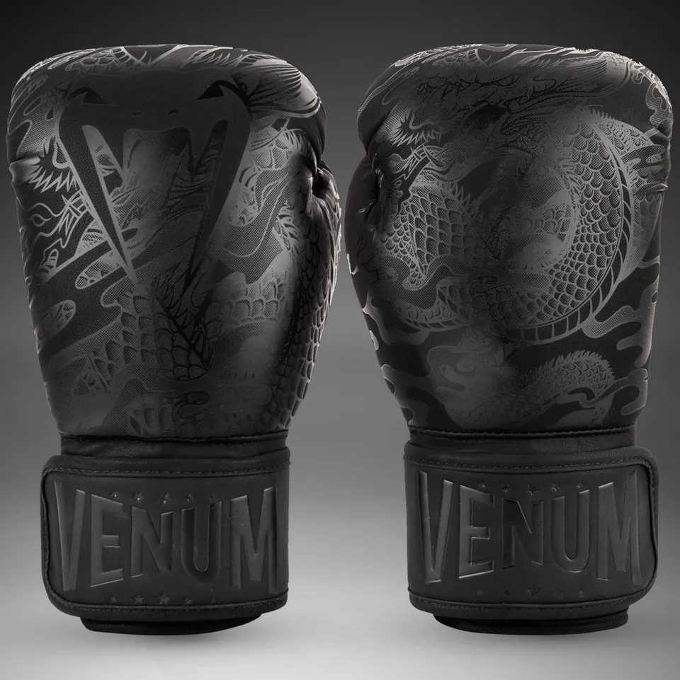 venum-dragon-s-flight-boxhandschuhe-schwarz-herren-damen image 1