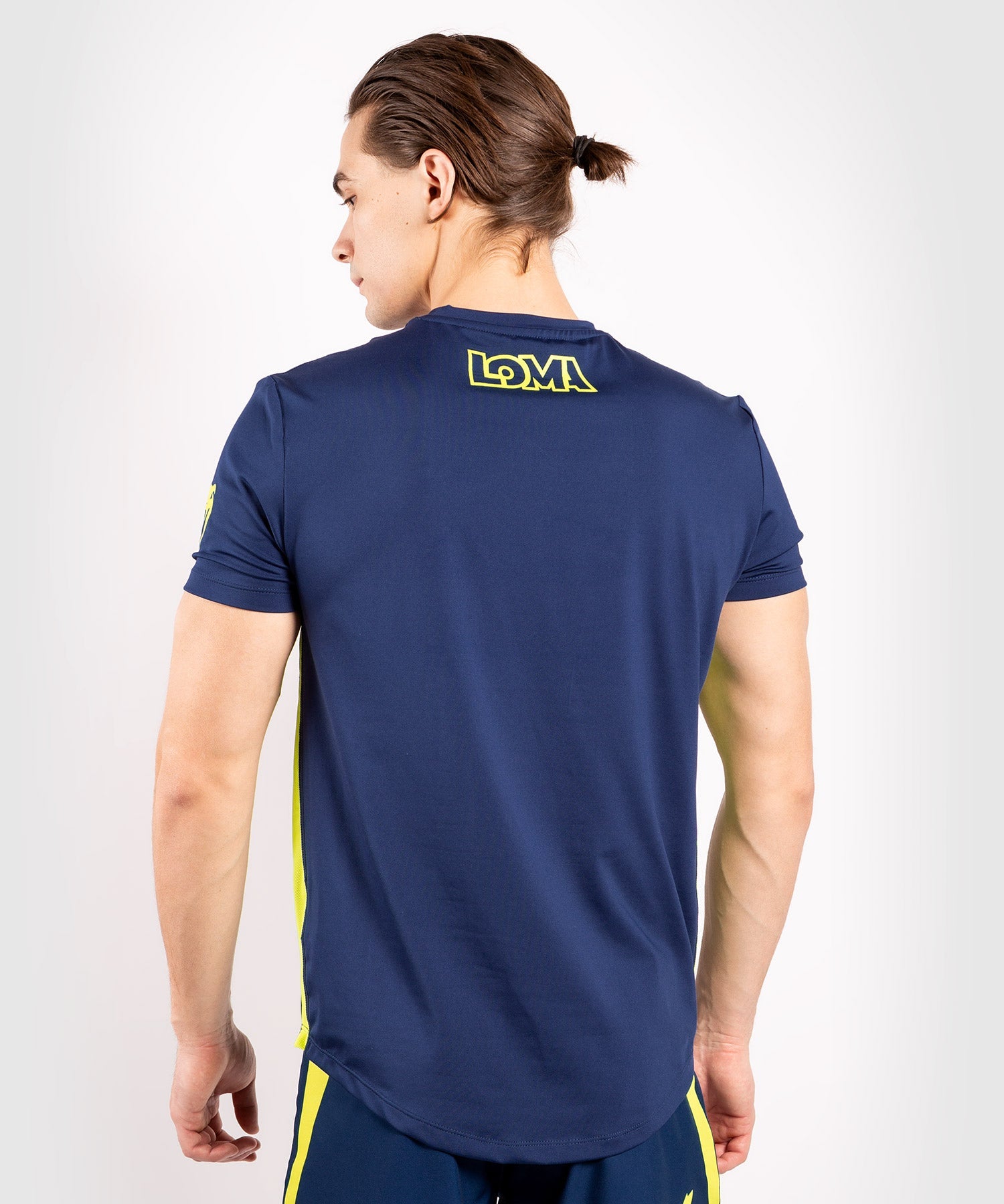 venum-origins-dry-tech-t-shirt-blau-gelb image 4