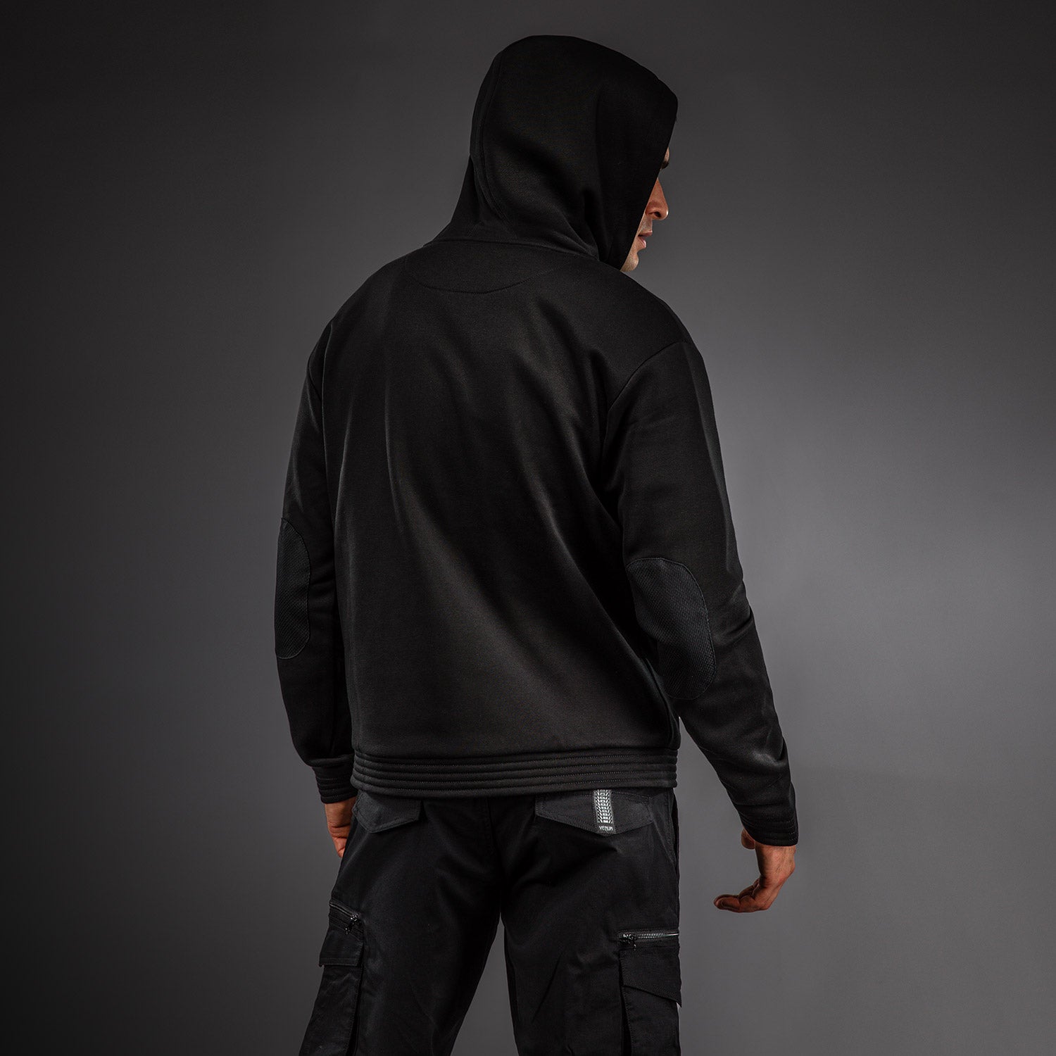 venum-urban-gi-kapuzenpullover-mit-rei-verschluss-herren-schwarz image 3