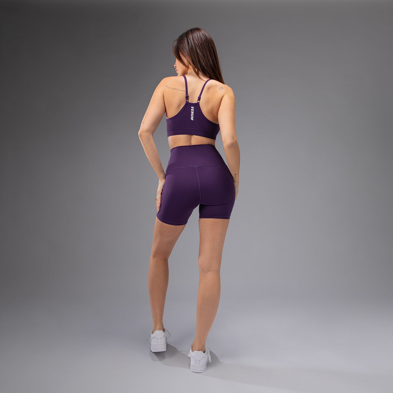 venum-essential-damen-fahrradhosen-dunkelviolett image 3