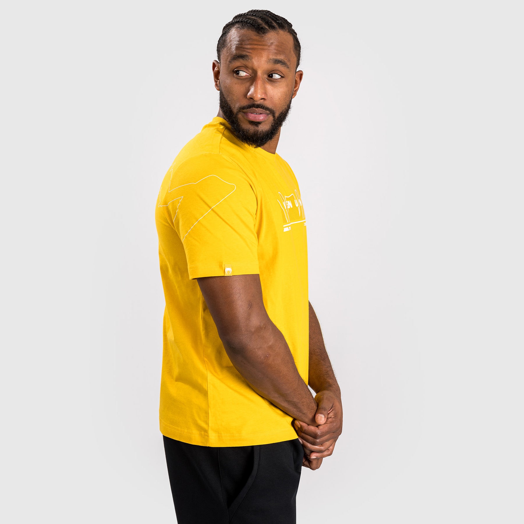 venum-snake-print-t-shirt-gelb-herren image 3