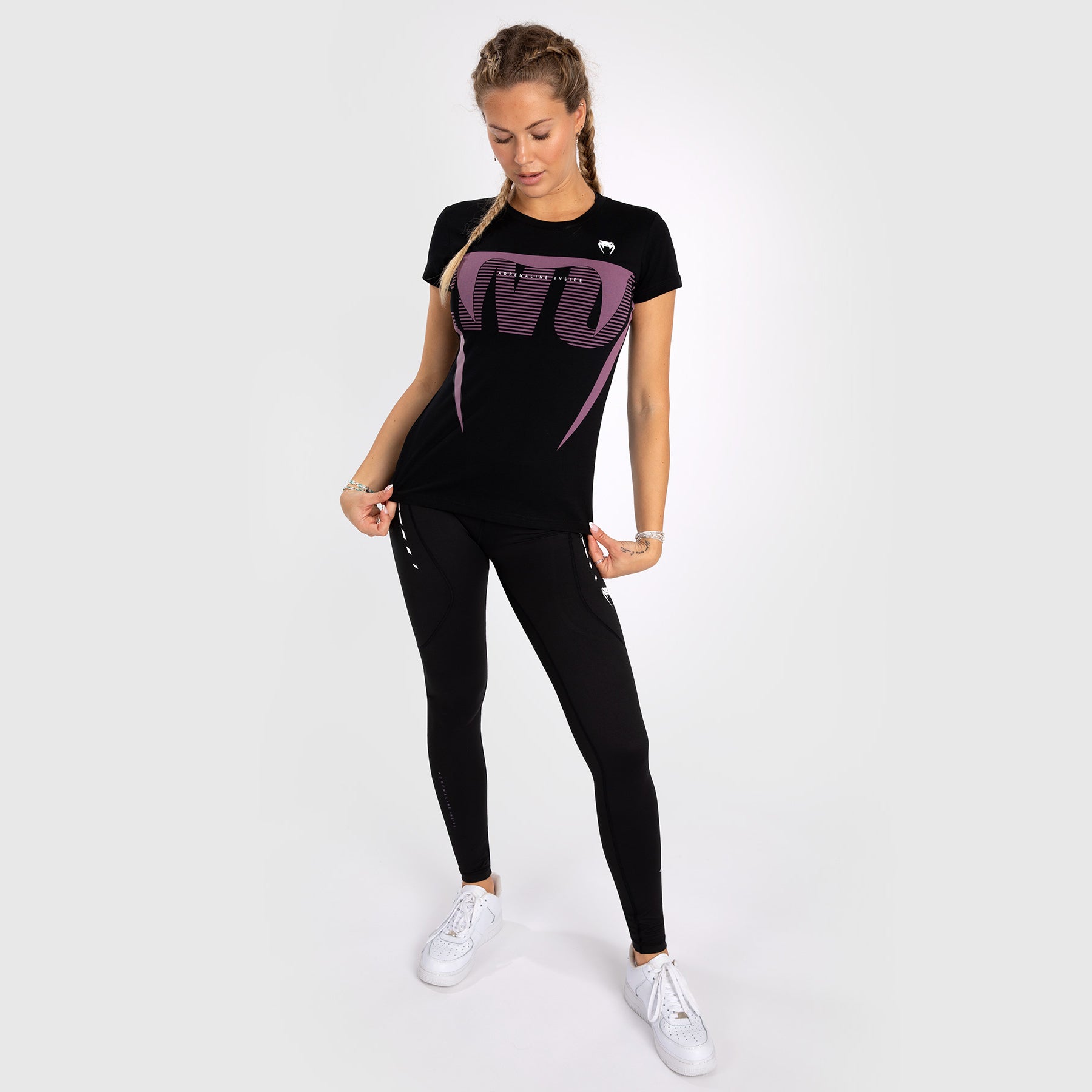 venum-adrenaline-t-shirt-purple-damen image 2