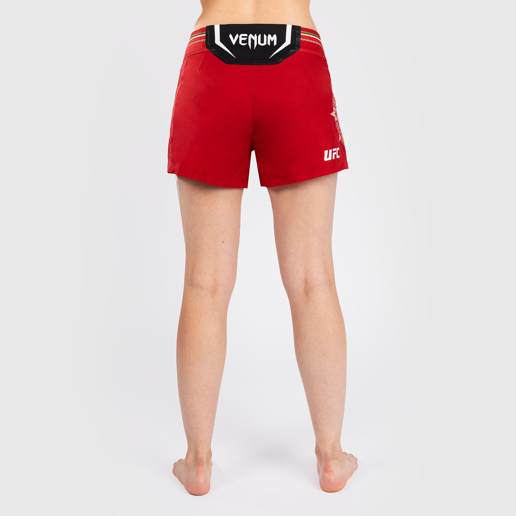 venum-noche-ufc-authentic-fight-night-kampfshorts-damen-rot image 2