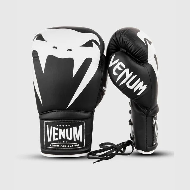 venum-giant-2-0-professionelle-boxhandschuhe-mit-schn-rung-schwarz-wei image 1