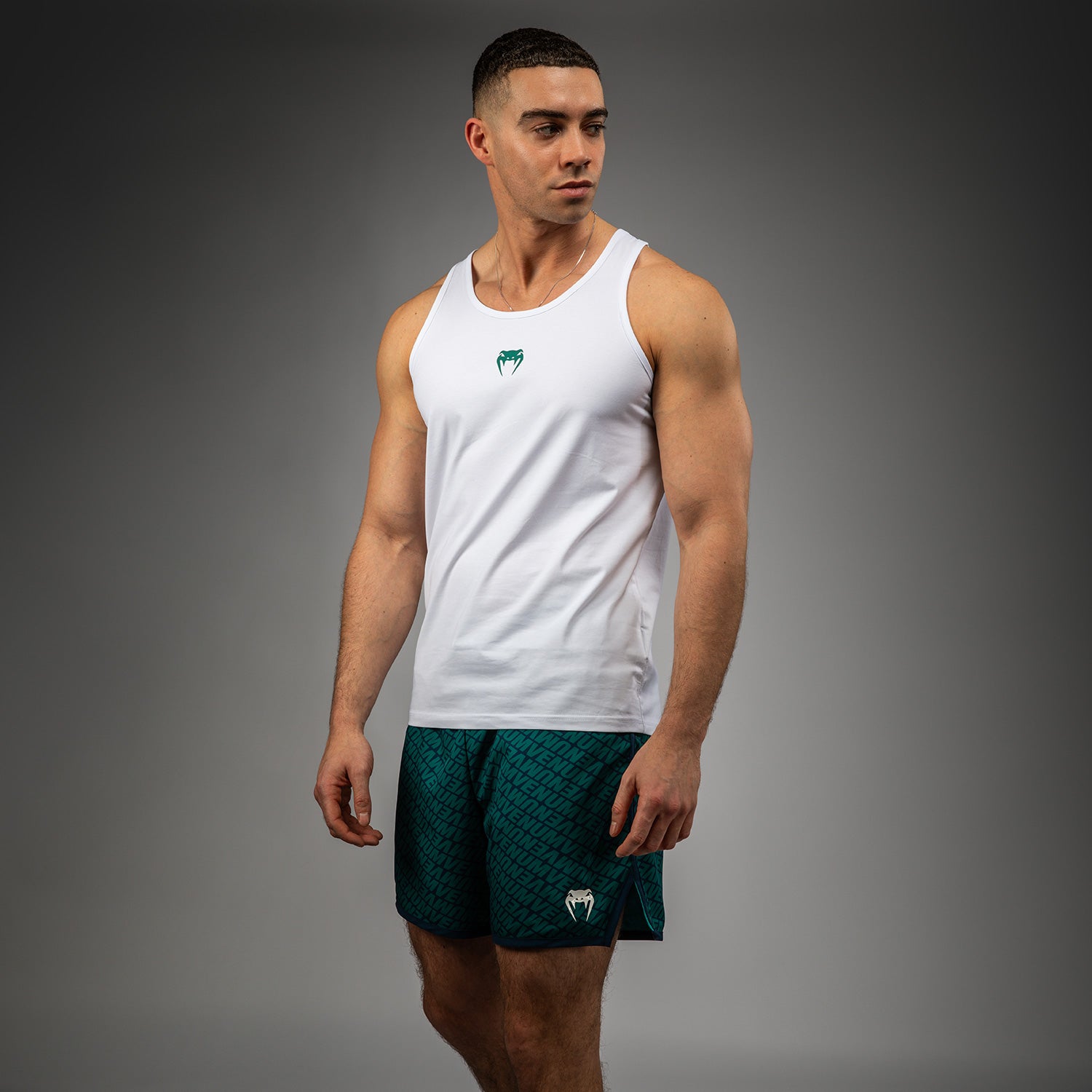 venum-echo-tank-top-herren-wei-emerald-gr-n image 1